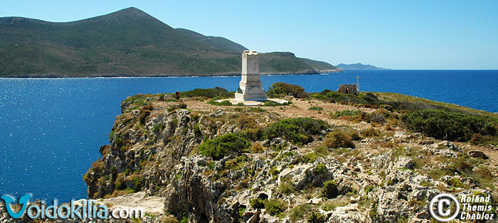 Pylos Island : the French monument