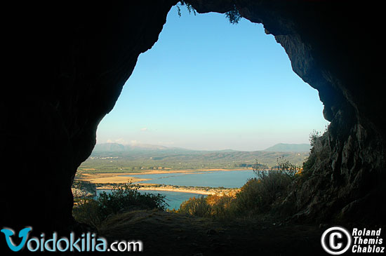 Inside the Nestor cave